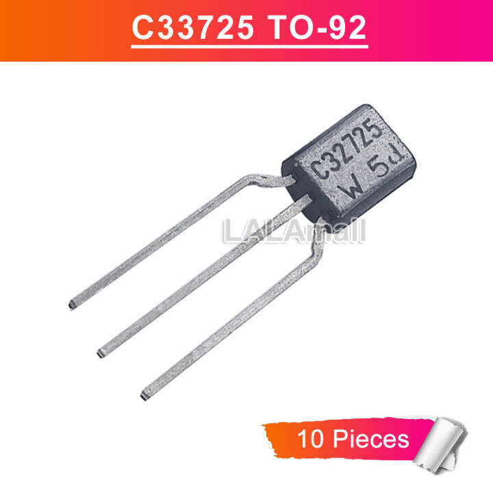 10ชิ้น C32725เป็น-92 BC327-25 2SC32725ทรานซิสเตอร์ใหม่แบบดั้งเดิม TO92 ...
