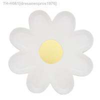 ◊❂ Small Daisy Picnic Tableware Disposable Flower Dinner Plate Decorative Cake Tray For Childrens Birthday Party