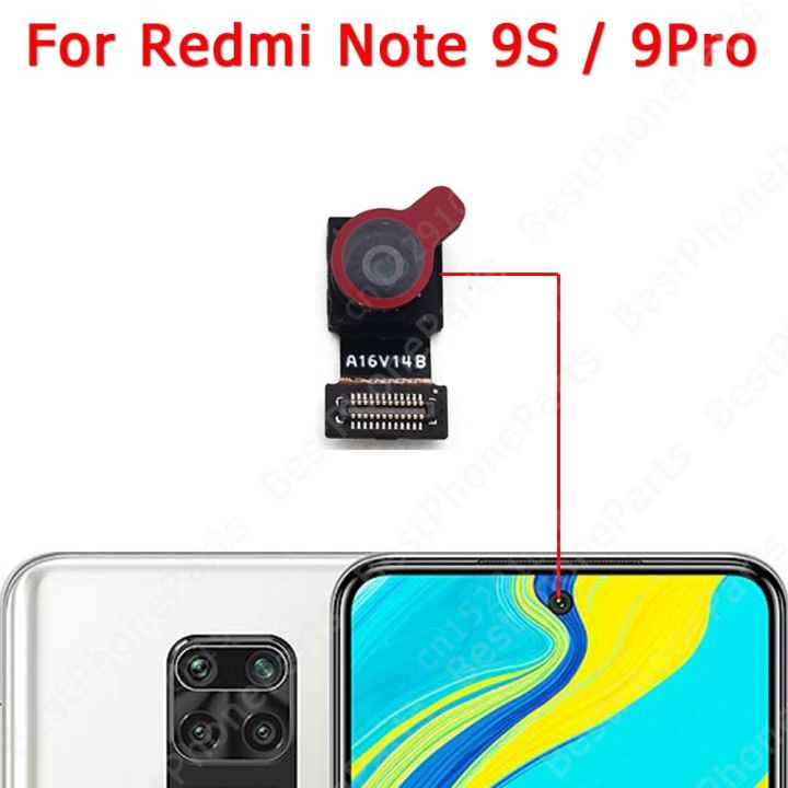 กล้องหน้าสําหรับ-xiaomi-redmi-note-7-8-8t-9-9s-9t-10-11-pro-10s-5-5a-6-โมดูลกล้องเซลฟี่อะไหล่ขนาดเล็กด้านหน้าดั้งเดิม