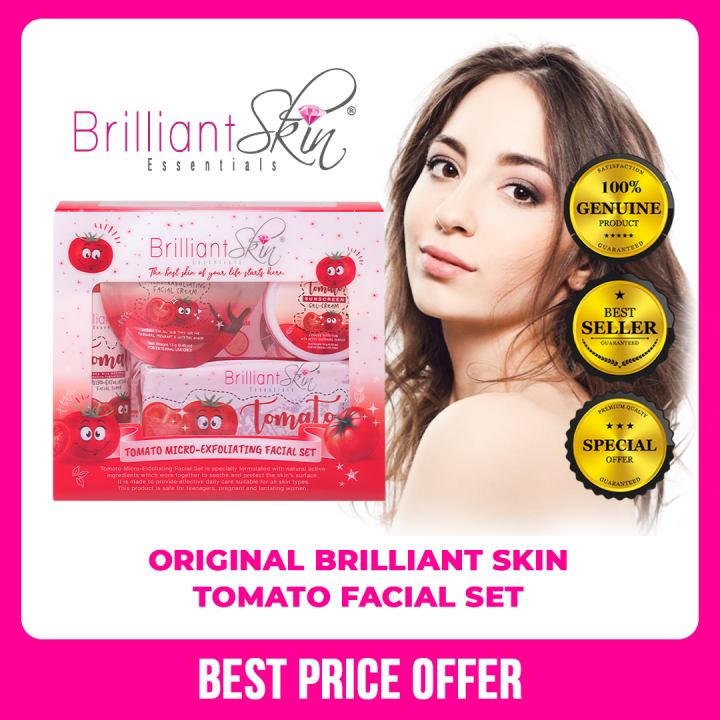 Original Brilliant Tomato MicroExfoliating Mild Facial Rejuvenating