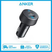 Anker PowerDrive PD + 2 USB C 33วัตต์2-Port ขนาดกะทัดรัดประเภท C ชาร์จแบตรถกับ18W Power Delivery และ12W PowerIQ, PowerDrive PD 2 LED สำหรับ iPad Pro (2018), iPhone XS/Max/XR/X/8/7, Pixel 3/2/XL และอีกมากมาย