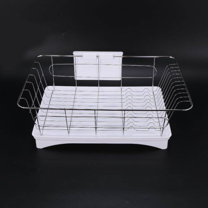 stainless-steel-dish-drainer-drying-rack-with-3-piece-set-removable-rust-proof-utensil-holde-for-kitchen-counter-storage-rack