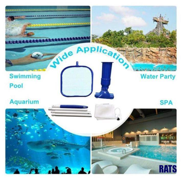 (RATS)Swimming Pool Vacuum Cleaner Electrical Hot Tub Cleaning Robot