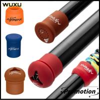 WUXU สีสุ่ม อุปกรณ์ต่อสู้ บล็อกหลัง เบ็ดตกปลาแหวนคงที่ บล็อกหน้า เคสป้องกันคันเบ็ดตกปลา ตัวป้องกันท่อนล่าง