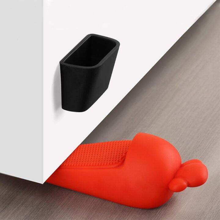 carrot-silicone-door-stop-door-bottom-clearance-within-0-98-amp-quot-door-wedge-stoppers-floor-works-on-all-floor-types-with-holder-decorative-door-stops