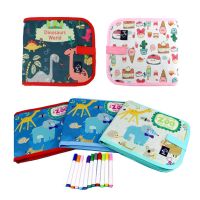 Baby Toy Set Erasable Painting Drawing Toys Black Board with Magic Pen Kids Coloring Books Learning Toy for Children