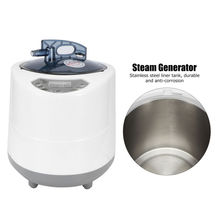 จัดส่งฟรี-sauna-steam-generator-2-8lบ้านซาวน่าเครื่องอบไอน้ำสปาเครื่องทำไอน้ำสำหรับซาวน่าแบบพกพาเต็นท์220vใหม่