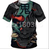 SAMURAI PATTERN 3D ALL OVER PRINTED Unisex T-Shirt S-5XL-STYLE6