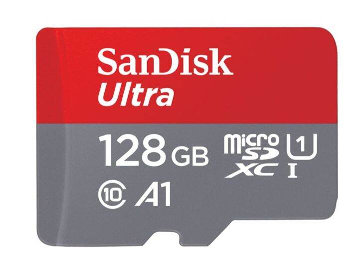 sandisk-ultra-micro-sd-card-128gb-class10-a1speed-140mb-s-sdsquab-128g-gn6mn-เมมโมรี่การ์ด-โทรศัพท์-มือถือ-ประกัน-10ปี