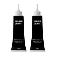 2PCS Leather &amp; Vinyl Repair Kit Leather Scratch Repair Cream For Leather Burns Holes Tears And Cuts Leather Repair Cream