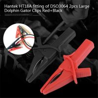 Hantek คลิปจระเข้ Ht18a 2ชิ้น,คลิปจระเข้ Dso3064สำหรับออสซิลโลสโคปอุปกรณ์เสริมออสซิลโลสโคปแดง