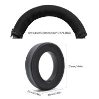 Replacement Leather Headband Cushion Ear Pads Cover for Corsair HS50 Pro HS60 Pro HS70 Pro Bluetooth Headphones