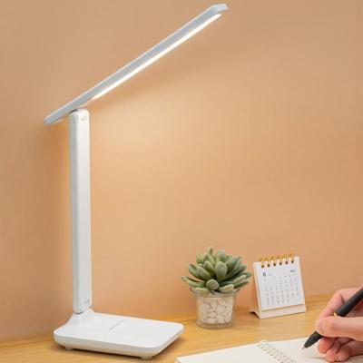 Dimmable Desk Lamps 3-level Touch Dimming Eye Protection LED Table Lamp Night Light USB Rechargable Eye-caring Lamps For Study Night Lights