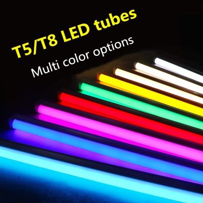 T8/T5 Integrated LED Tube Light AC85V-265V 2835 SMD 300mm 600mm Fluorescent LED Tube Lampara Ampoule LED Lamp Warm /Cold White