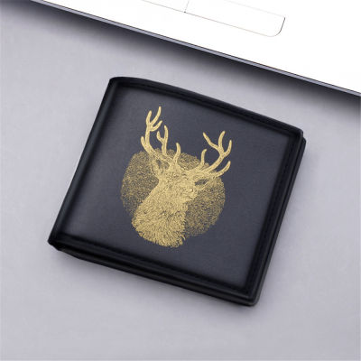 Fashion Wallet Men Wallet Card Holder Coin Purse Deer Walle Wallet Card Holder Thin Wallet Men Wallet