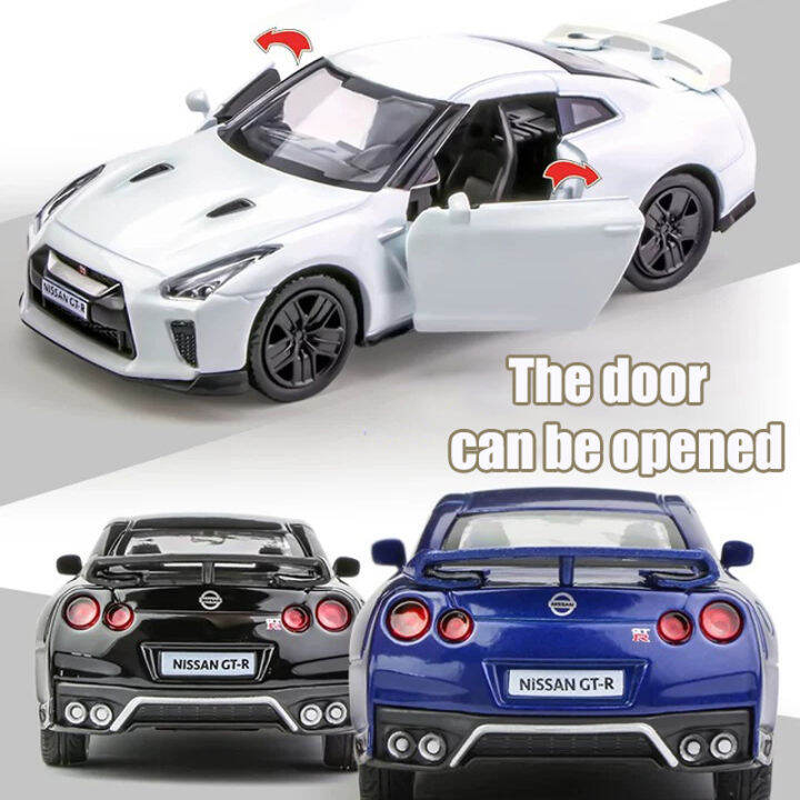 rum-1-36-scale-nissan-gt-r-r35-genuine-license-alloy-car-model-diecast-car-toys-for-boys-toys-for-kids-boys-gift-collection-car-for-boys