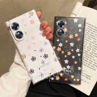 เคสโทรศัพท์สำหรับ OPPO Reno 8 T Reno8 T A78 A17K 4G 5G 2023ดอกไม้เล็กๆสีเหลืองน่ารักใหม่ที่น่ารักเคสสมาร์ทโฟน TPU Softcase ฝาหลังป้องกัน Reno8T OPPOA78