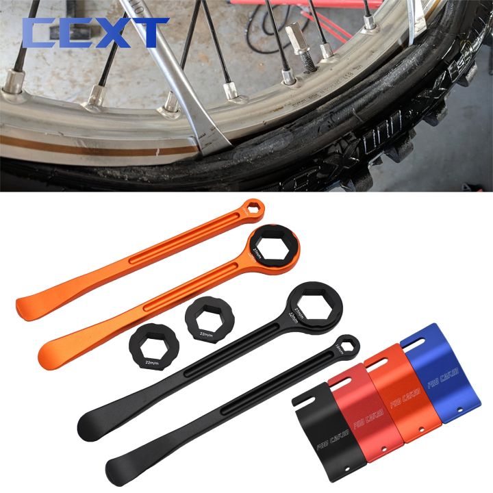 CNC Motorcycle Bead Buddy Tire Installation Tool Tyre Lever Wrench