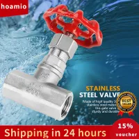 Sluice Valve DN20 Stainless Steel Gate Valve BSPP G3/4 Rotary Sluice Valve for Water Oil Gas Pneumatic Flow Control Water Gate Valve 