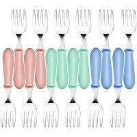 12PCS Toddler Stainless Steel Baby Utensils Kids Silverware Childrens Cutlery Set