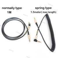 3pole 1M stereo 3.5mm Male to male Jack AUX Audio spring extend connector Cable 90 Degree Right Angle Speaker for PC Headphone WDAGTH
