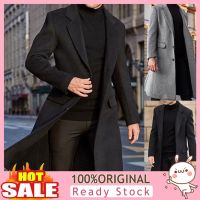 卐✾₪ [B 398] Men Sleeve Jacket Overcoat Mid-length Coat