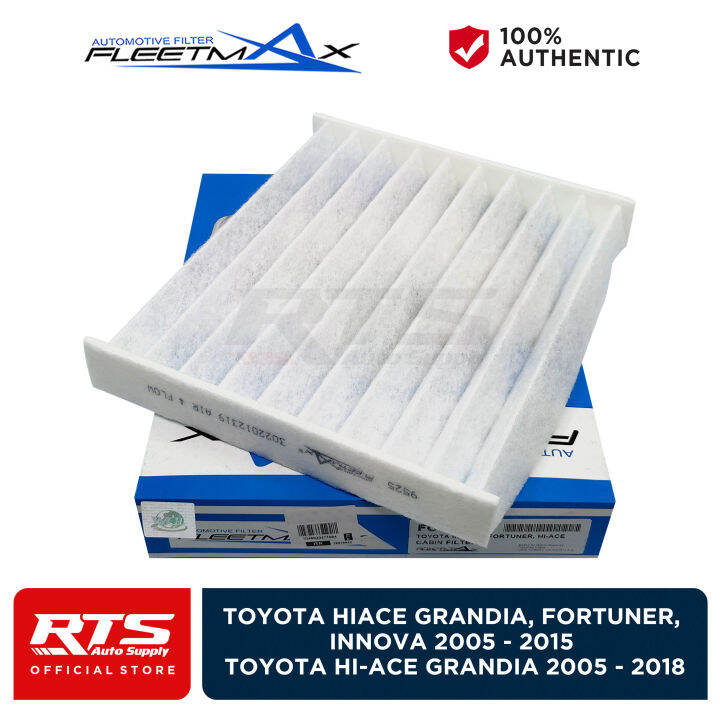 Fleetmax Cabin Aircon AC Air Filter For Toyoto HiAce Grandia / Fortuner ...