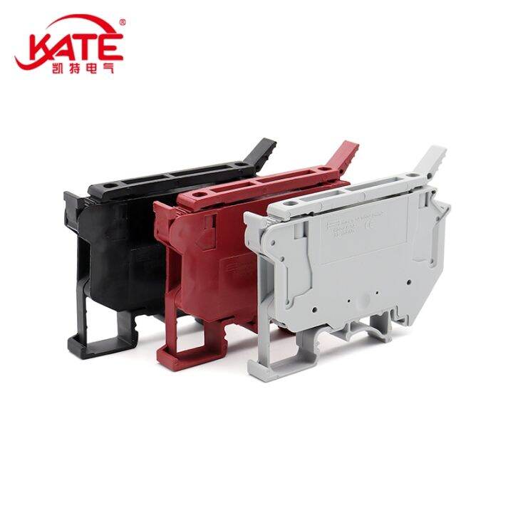 UK5HESI Multicolor Fuse Holder DIN Rail Fuse Terminal Block LED Fuse