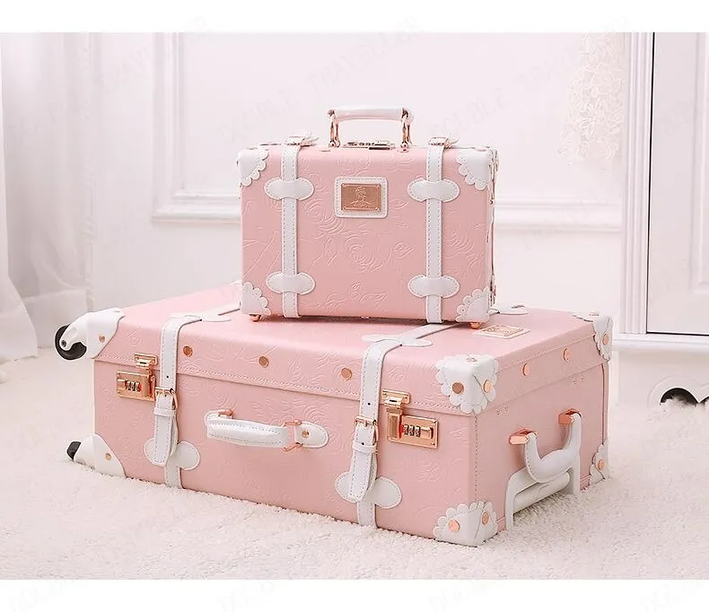Vintage Trunk Box Case Bag Luggage Fashion for women Makeup case