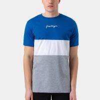 T-SHIRT - MENS BLUE ENDERBY SCRIBBLE