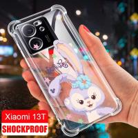 Xiaomi 13T Pro 13T เคสใสน่ารัก Stellalou กันกระแทกถุงลมนิรภัยเคสซิลิโคนป้องกันสี่มุมผ้าคลุมต้านทาน