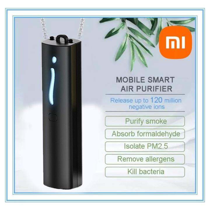XIaomi Wearable Air Purifier Necklace Portable Air Freshe Ionizer