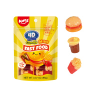 Kẹo dẻo hình thức ăn nhanh 4D gói 72g thumbnail