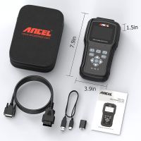 ANCEL AD610 PLUS สแกนเนอร์ srs abs obd 2 เครื่องมือวิเคราะห์ The upgrade version of AD610 Elite