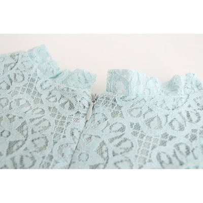 new sleeveless lace hollow puff sleeves skirt suit factory direct kid clothing