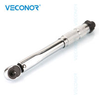 Torque Key Wrench 14 Square Drive Adjustable Torque Spanner 5~25 N.m Two-Way Precise Mirror Polish Preset Hand Tools for Repair