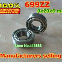 NBZH แบริ่ง (1 ชิ้น) บาง Deep Groove Ball Bearing 699ZZ 699-2RS S699ZZ S699-2RS 9*20*6 มม.-ggfjgkugkgkkjuki