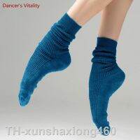 2023✒◇ Socks Color Indoor Anti-skid Middle Tube Waist Adult Belly Ballet Practice Accessories