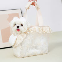 Onecute Puppy Carrier Dog Walking Bags s Dogs Accessories Bags Lace Mini Carrier Bag For Dog Cute Chihuahua Products