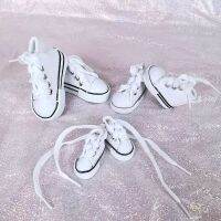 60cmBarbie Dollbjd17cm30cm Doll Canvas Shoes Dress-up Shoes Girls Toy Lace-up Canvas Shoes