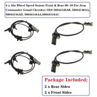 New Abs Wheel Speed Sensor Front Rear 06-10 For Jeep Commander Grand Cherokee 56044146AB 56044146AA 56044144AD 56044144AA