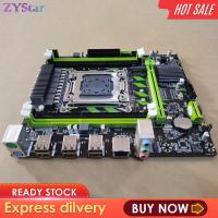 ZYStar อุปกรณ์เสริมเมนบอร์ด X79G PCB DDR3สี่ช่องสำหรับ E5-2680 V2 E5-2650 V2