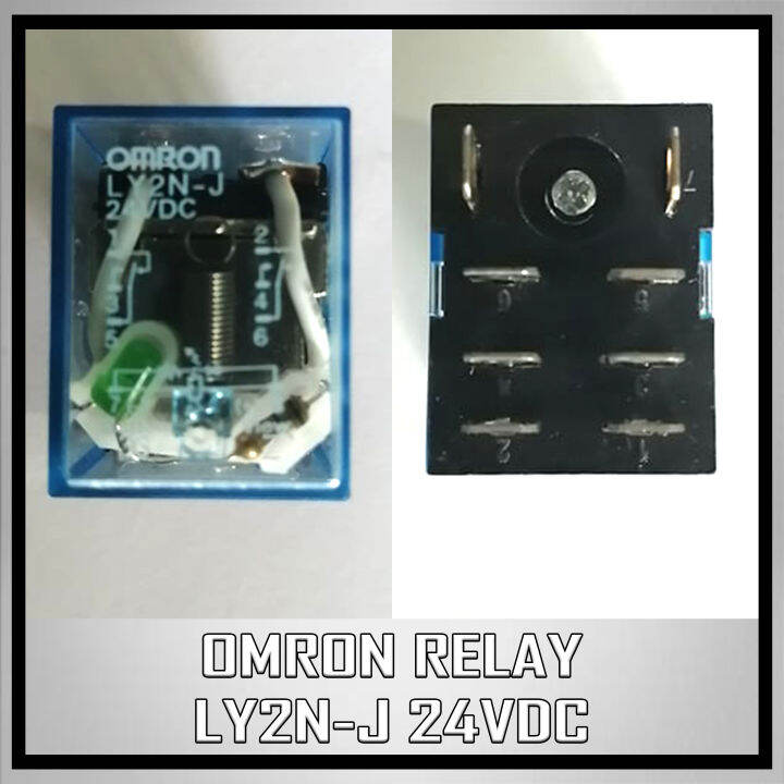 OMRON RELAY ORIGINAL / MY4N MY2N LY2N G2R8 24VDC / 220VAC RELAY AND