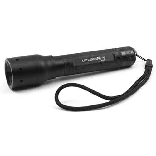 Ledlenser P5.2 Flashlight with Rapid Focus System, Black w Case