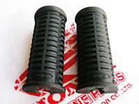 HONDA C50 C70 CM91 C100 C90 FRONT BOOT RUBBER FOOTPEG SET “NOS." #ยางพักเท้า พักเท้าหน้า ของแท้