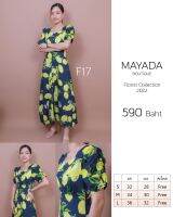 ชุดเดรสลาย Lemon BRAND MAYADA BOUTIQUE