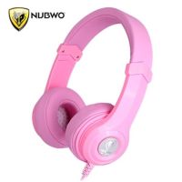 NUBWO หูฟังแบบครอบ NT-910 (สีชมพู)