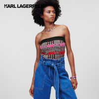 KARL LAGERFELD - BOUCLÉ TUBE TOP 230W2006 เกาะอก