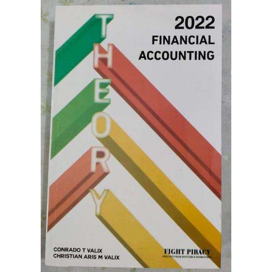 【COD】 THEORY FINANCIAL ACCOUNTING 2022 ed by valix Lazada PH