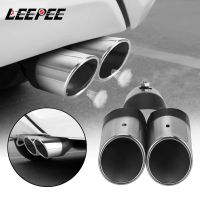 Car Decoration Tail Pipe Styling Exhaust Trim Muffler Curved Outlet